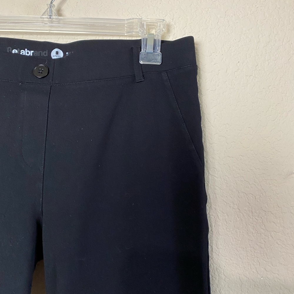 Betabrand Black Boot-Cut Classic Dress Pant Yoga Pants Size Small Petite - Picture 2 of 12